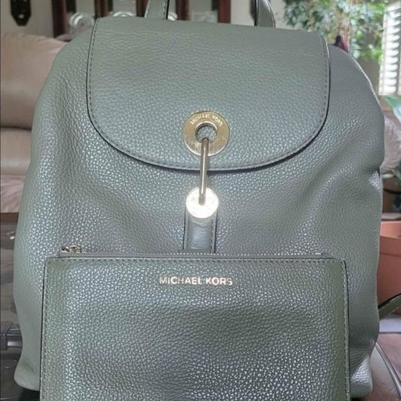 Michael Kors Backpack purse & matching wallet main image 6